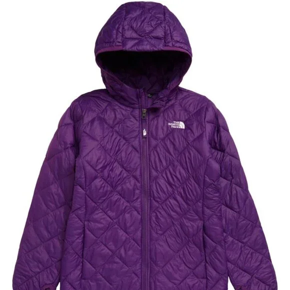 The North Face Kids' ThermoBall™ Eco Hooded Parka (Big Girl) Size XL (18)Purple - Picture 5 of 5